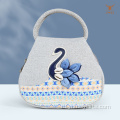 Сумка из хлопка в богемном стиле 3D Swan Handmade для женщин Dialy